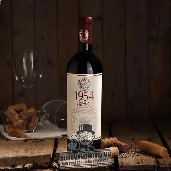 Vang Ý 1954 PUGLIA PRIMITIVO CANTINE PARADISO