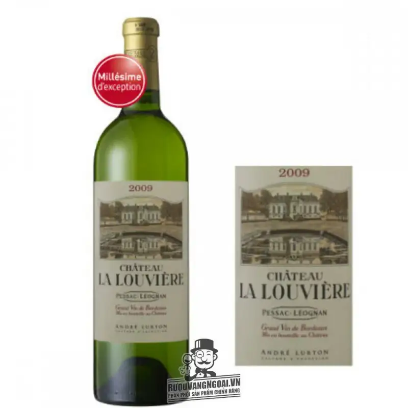 Mua vang phap chateau la louviere pessac leognan trang giá rẻ tại Sài Gòn
