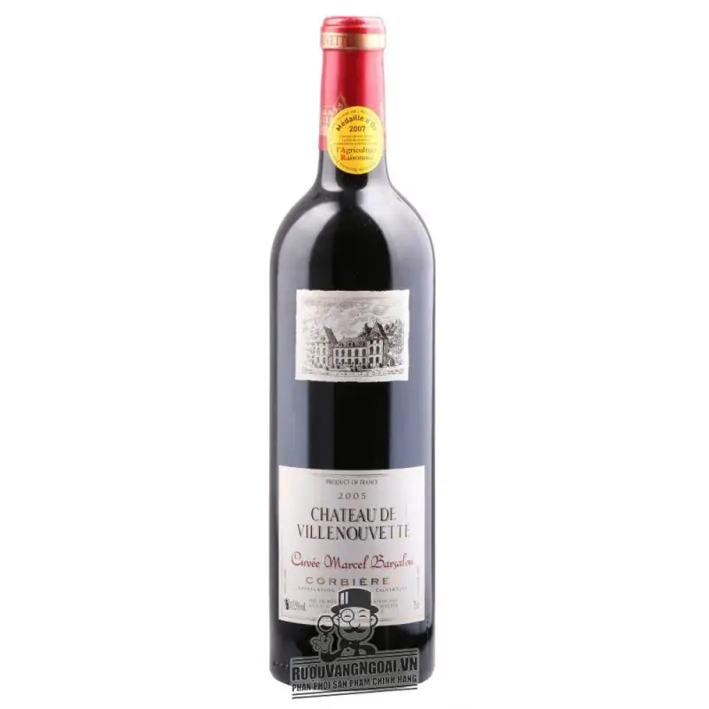 Vang Pháp Chateau de Villenouvette Cuvee Marcel Barsalou