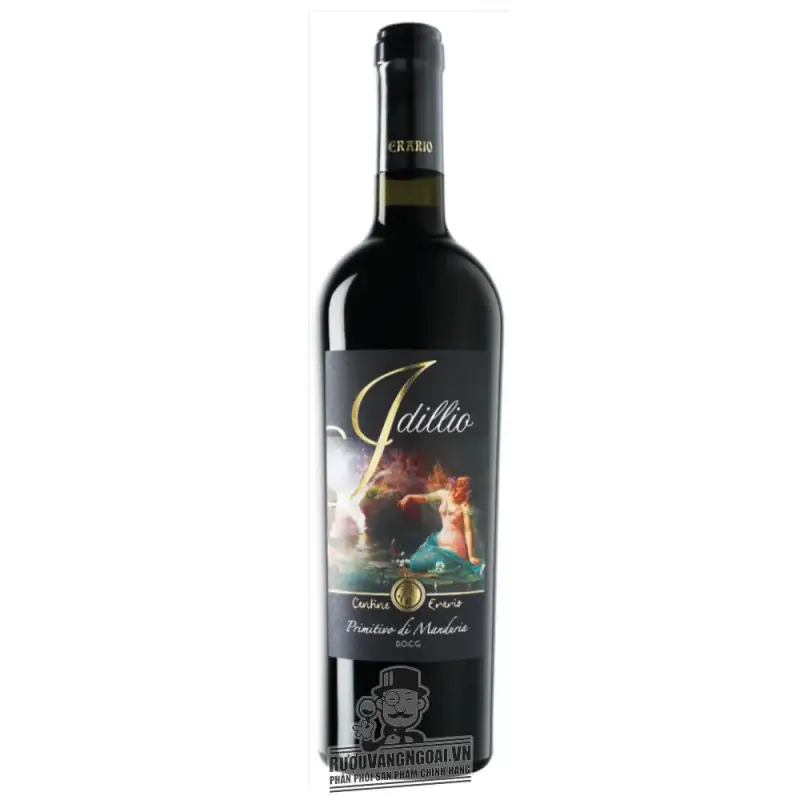 Vang Ý Idillio Primitivo Puglia DOCG Cao cấp