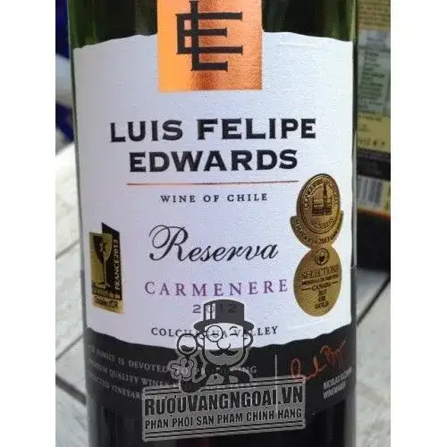 Vang Chile Luis Felipe Edwards Reserva Carmenere