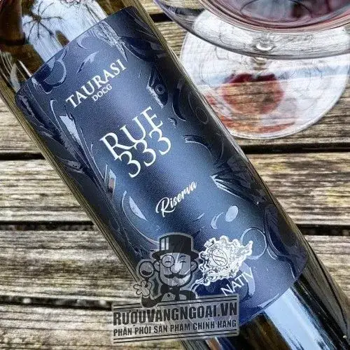 Vang Ý Rue 333 Taurasi Riserva Nativ