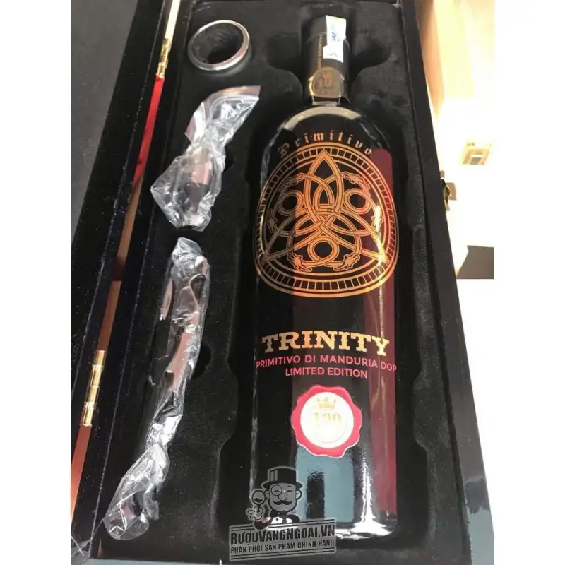 Vang Ý TRINITY PRIMITIVO 18.5 độ