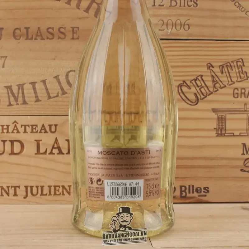 Địa chỉ bán vang y villa jolanda moscato d asti giá rẻ tại Sài Gòn