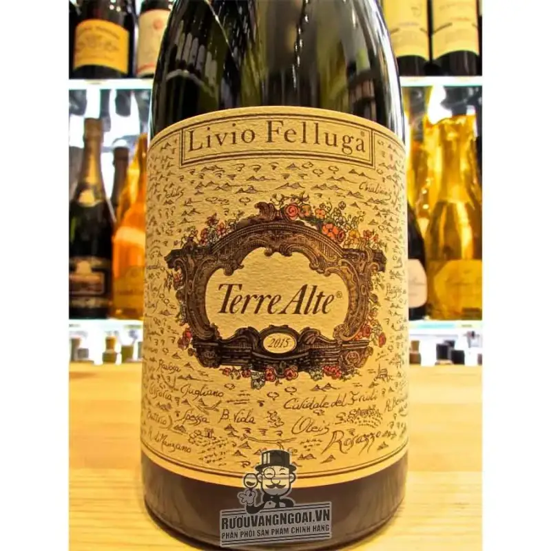 Vang Ý Livio Felluga Terre Alte Thượng hạng