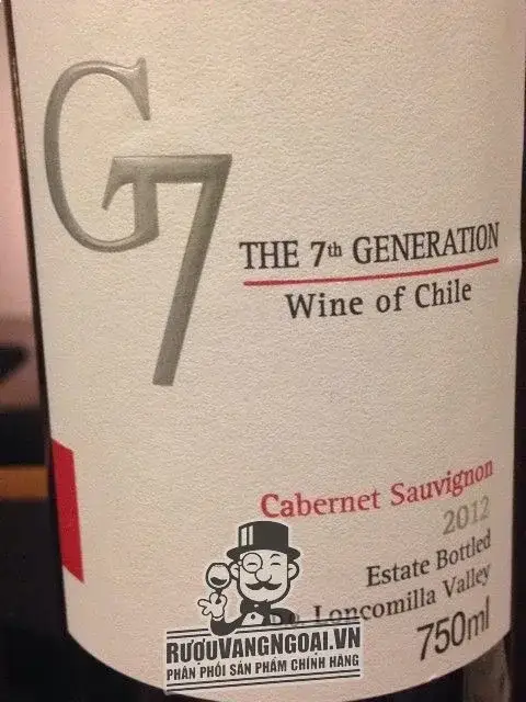 Vang Chile G7 Cabernet Sauvignon