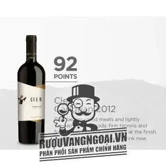 Vang Chile Cien Carignan