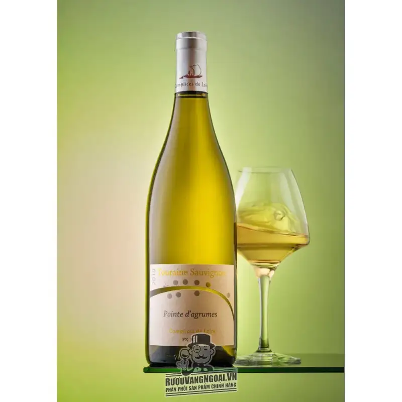 Vang Pháp Touraine Sauvignon Pointe d Agrumes Complices De Loire FX Barc thượng hạng