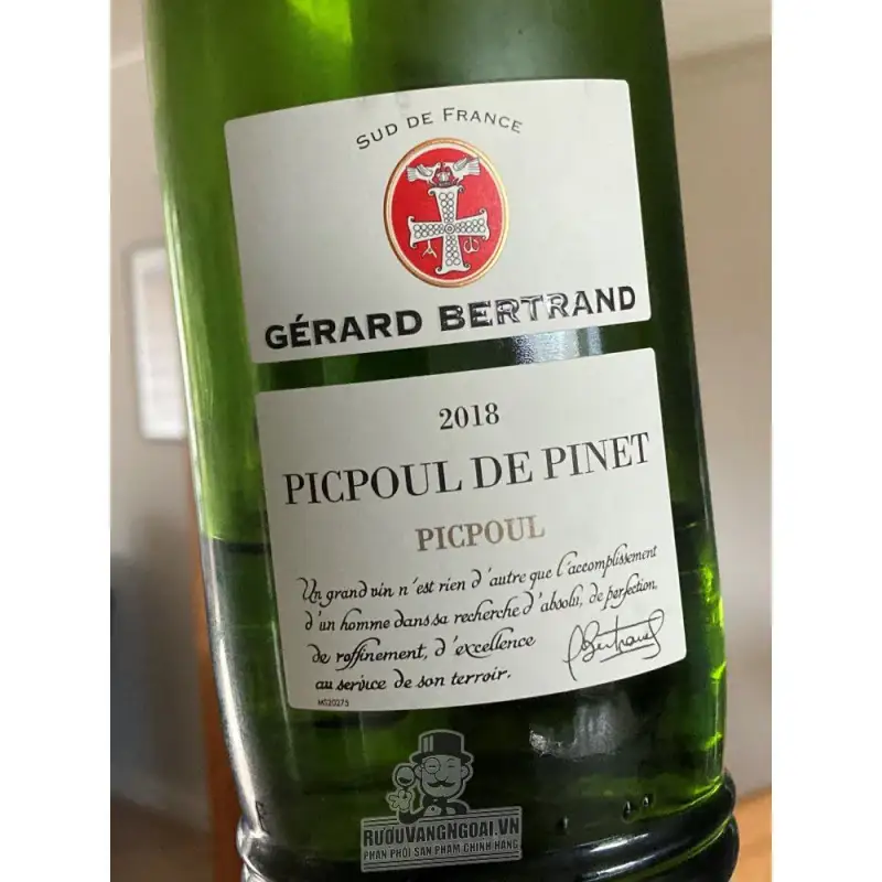 Địa chỉ bán vang phap terroir picpoul de pinet gerard bertrand giá rẻ tại Hà Nội