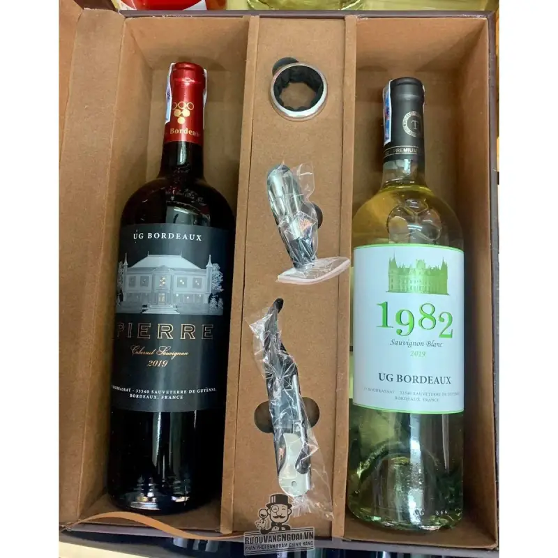 Rượu Vang Pháp PIERRE UG BORDEAUX GIÁ RẺ