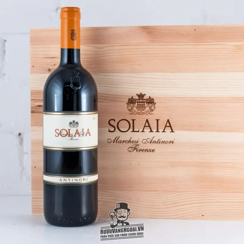 Vang Ý Solaia Antinori Toscana 100 điểm