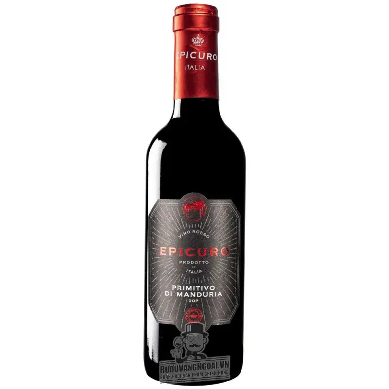 Rượu Vang Ý Epicuro Primitivo Di Manduria D.O.P cao cấp