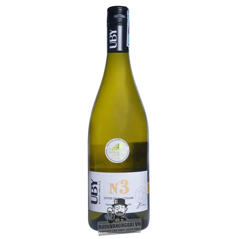 Vang Pháp Domaine UBY No 3 Cotes de Gascogne uống ngon