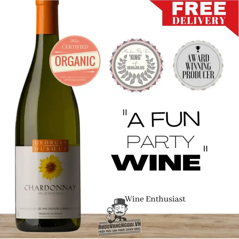 Địa chỉ mua vang phap chardonnay georges duboeuf giá rẻ nhất