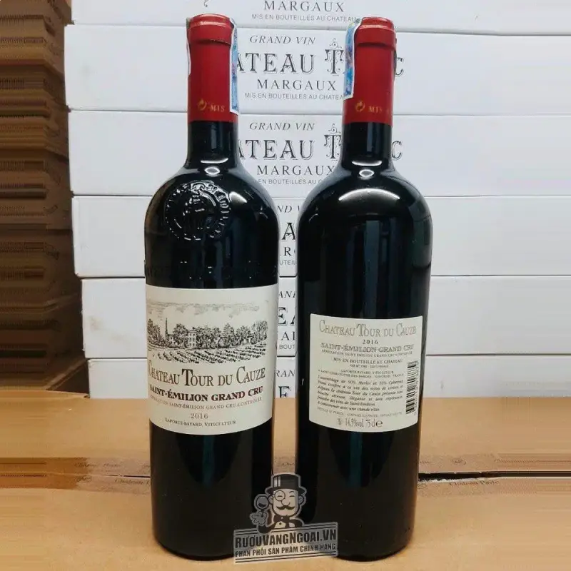 Vang Pháp Chateau Tour Du Cauze Saint Emilion Grand Cru uống ngon
