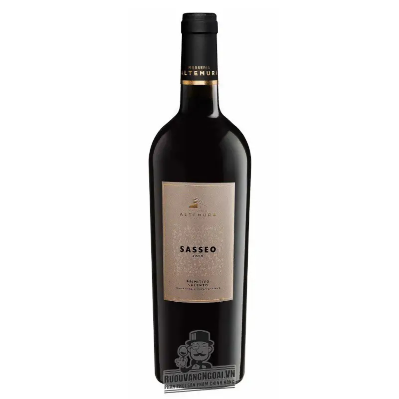 Vang Ý Sasseo Masseria Altemura Primitivo Salento IGT