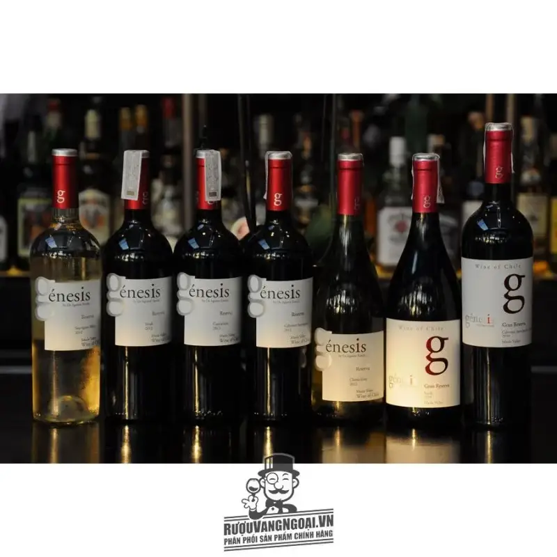 Vang Chile Genesis Reserva Cabernet sauvignon