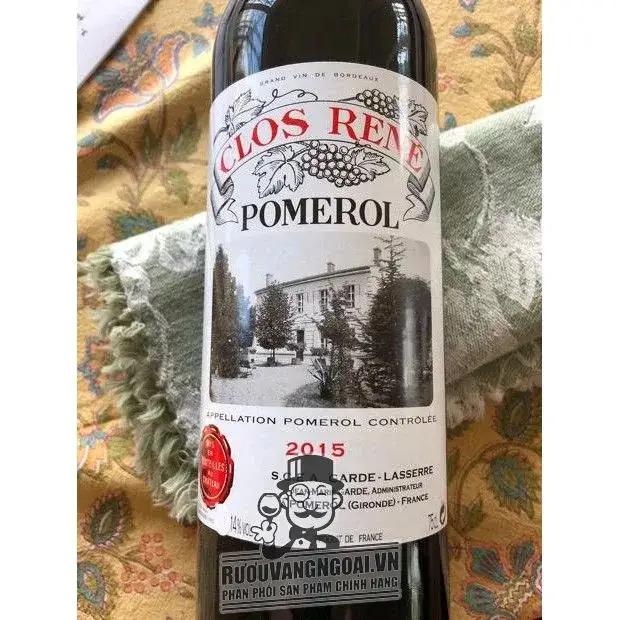 Vang Pháp CLOS RENE POMEROL