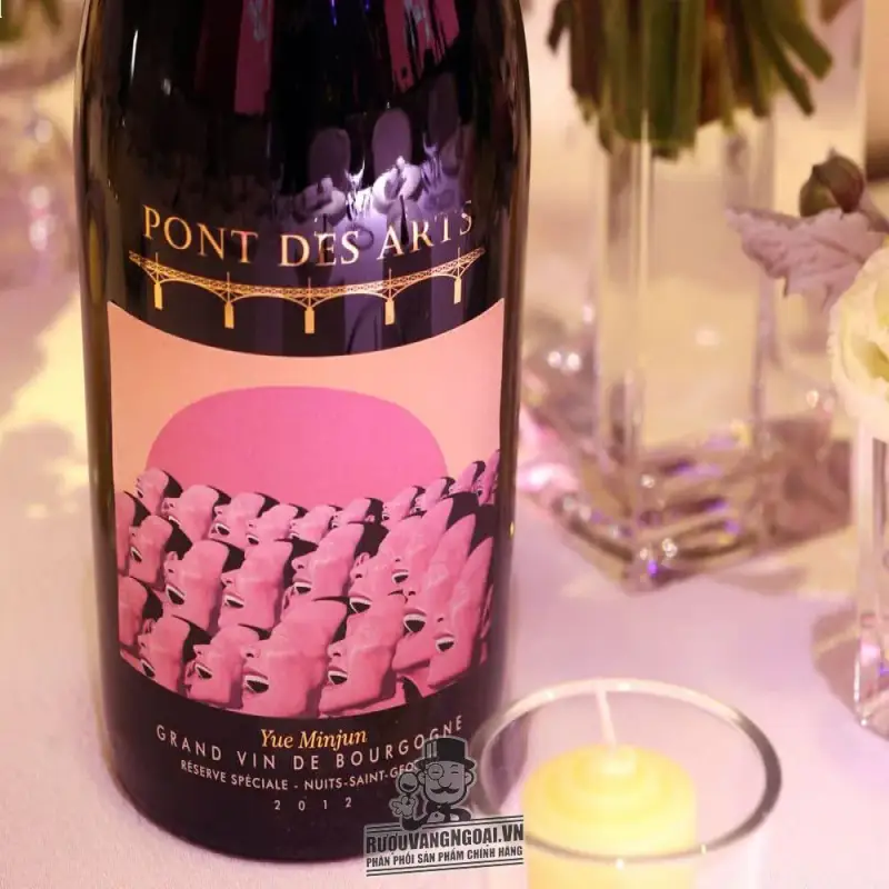 Địa chỉ bán vang phap pont des arts yue minjun label nuits saint georges giá rẻ tại Sài Gòn