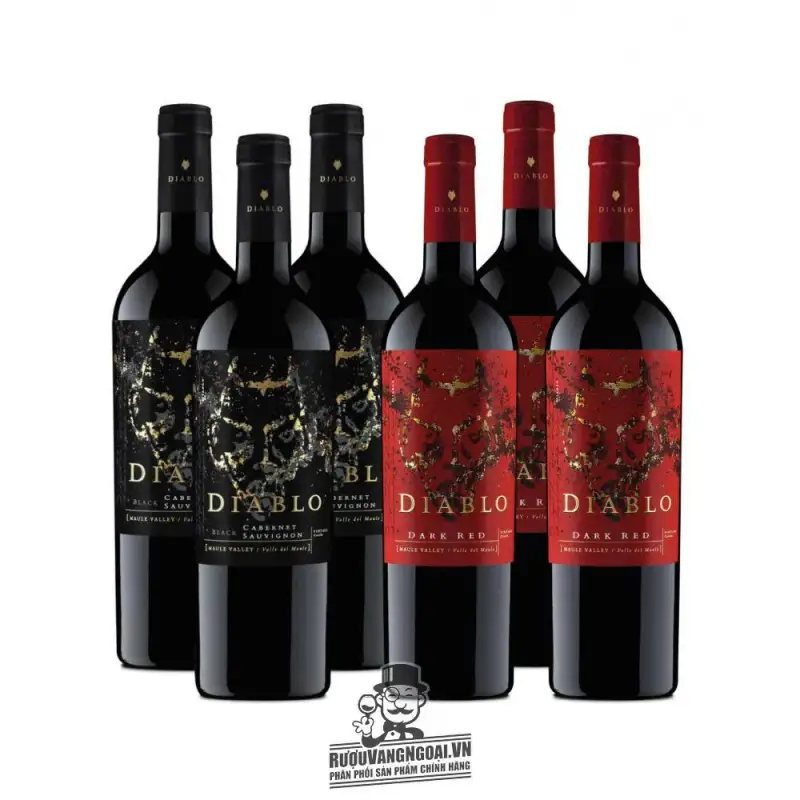 Địa chỉ bán vang chile diablo dark red giá rẻ tại Sài Gòn