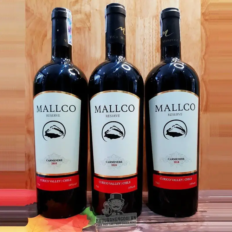 Vang Chile Mallco Reserva Carmenere