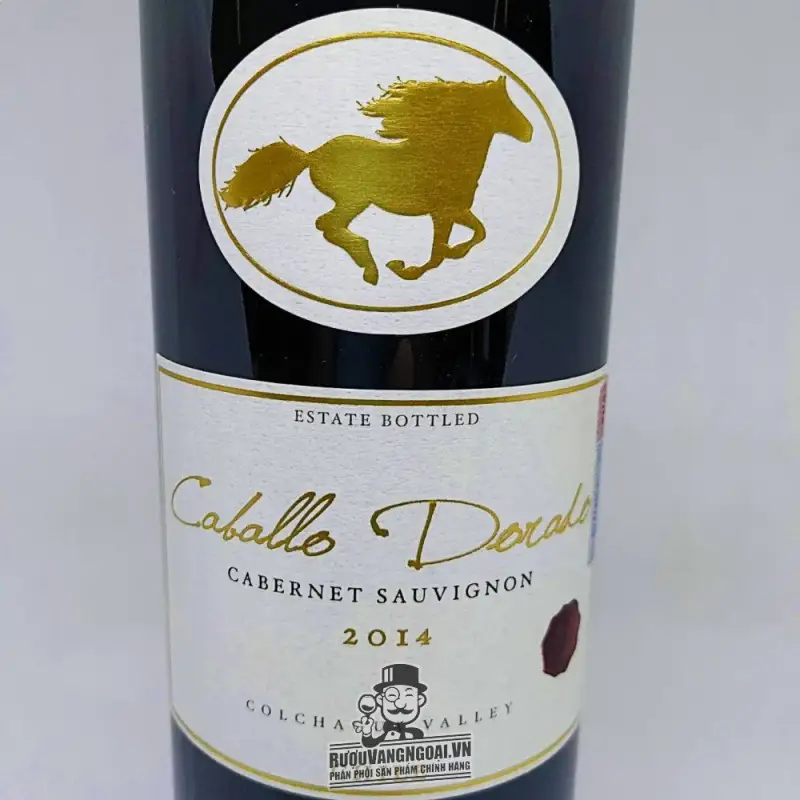 Vang Chile Caballo Dorado Varietal Cabernet Sauvignon Chiết khấu cao