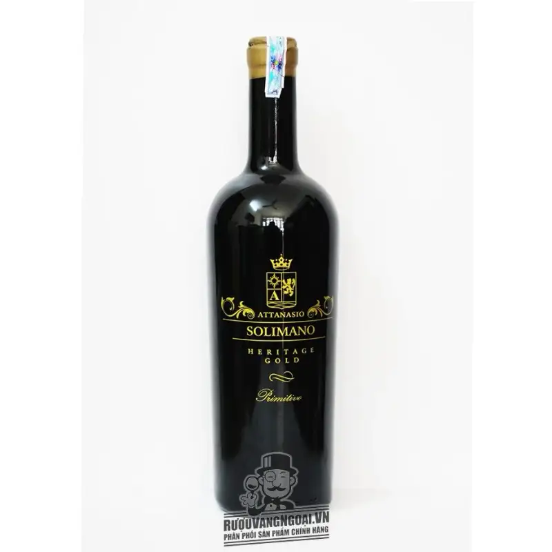 Vang Ý ATTANASIO SOLIMANO HERITAGE GOLD PRIMITIVO