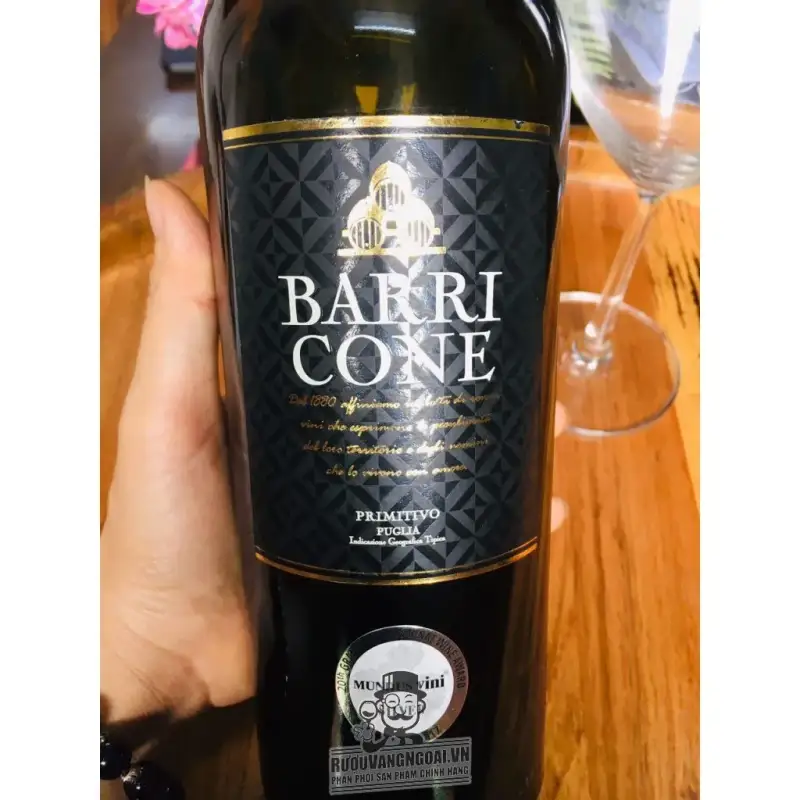 Rượu Vang Ý BARRICONE PRIMITIVO