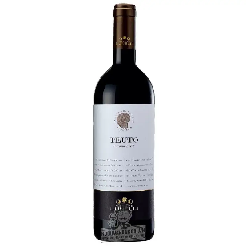 Rượu Vang Ý Tenute Lunelli Teuto Costa Toscana cao cấp