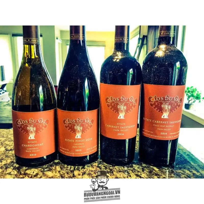 Rượu vang Mỹ Clos du Val Cabernet Sauvignon