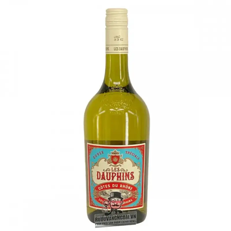 Vang Pháp Les Dauphins Cuvee Speciale Blanc uống ngon