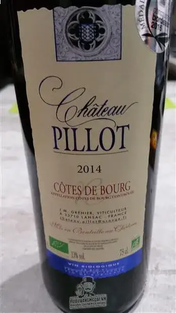Vang Pháp Chateau Pillot Cotes de Bourg