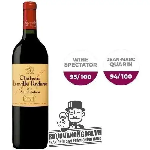 Vang Pháp Chateau Leoville Poyferre Saint Julien