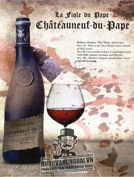 Vang Pháp La Fiole Du Pape Chateauneuf Du Pape