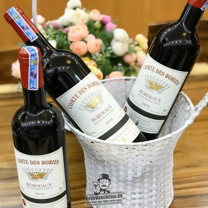 Vang Pháp COMTE DES BORIES BORDEAUX