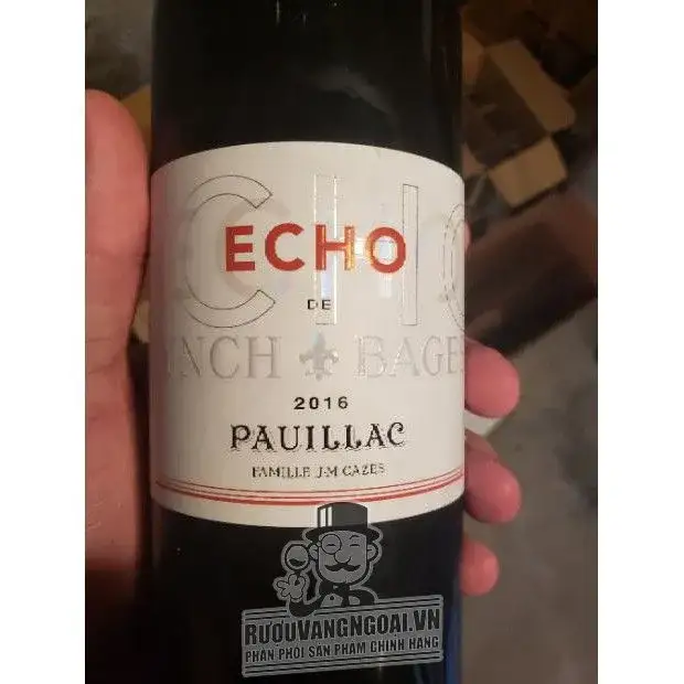 Vang Pháp Echo Pauillac de Lynch Bages