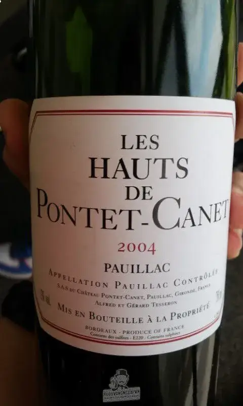 Vang Pháp Les Hauts de Pontet Canet Pauillac