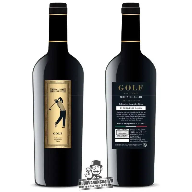 Vang Ý Golf Limited Primitivo Del Salento