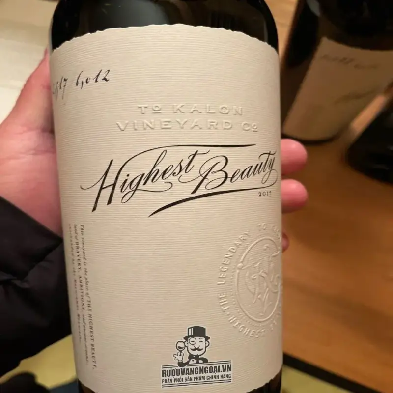 Địa chỉ bán vang my highest beauty tokalon vineyard california thuong hang giá rẻ nhất