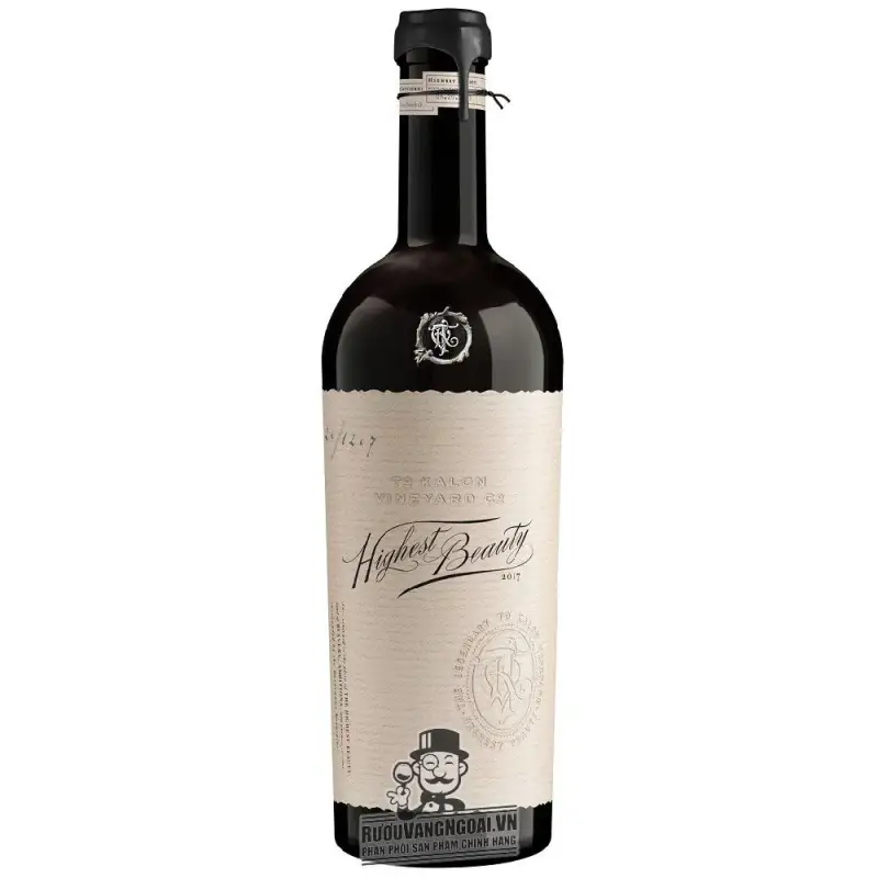 Vang Mỹ Highest Beauty Tokalon Vineyard California cao cấp
