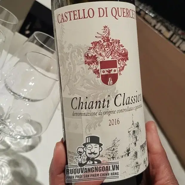 Vang Ý CASTELLO DI QUERCETO CHIANTI CLASSICO