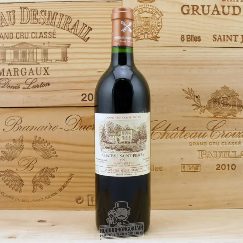 Vang Pháp Chateau Saint Pierre Saint Julien cao cấp