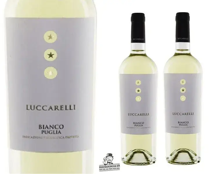 Vang Ý Luccarelli Bianco Chardonnay