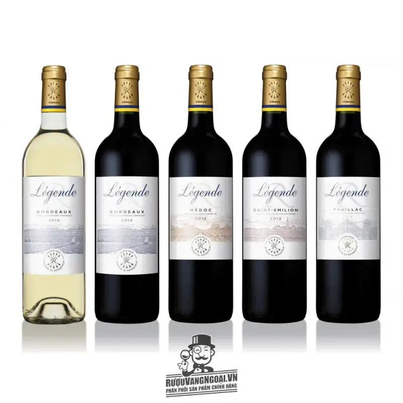 Vang Pháp Legende Saint Emilion Domaines Barons de Rothschild cao cấp