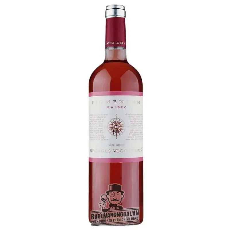 Vang Pháp Pigmentum Malbec Rose Georges Vigouroux uống ngon