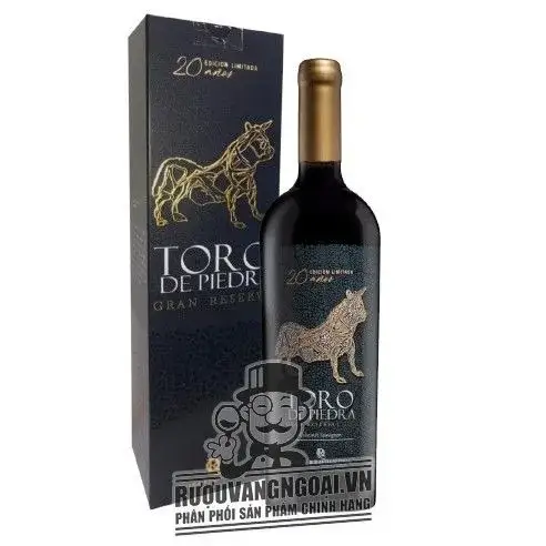 Vang CHILE TORO DE PIEDRA 20 EDICION LIMITADA - VANG CON BÒ