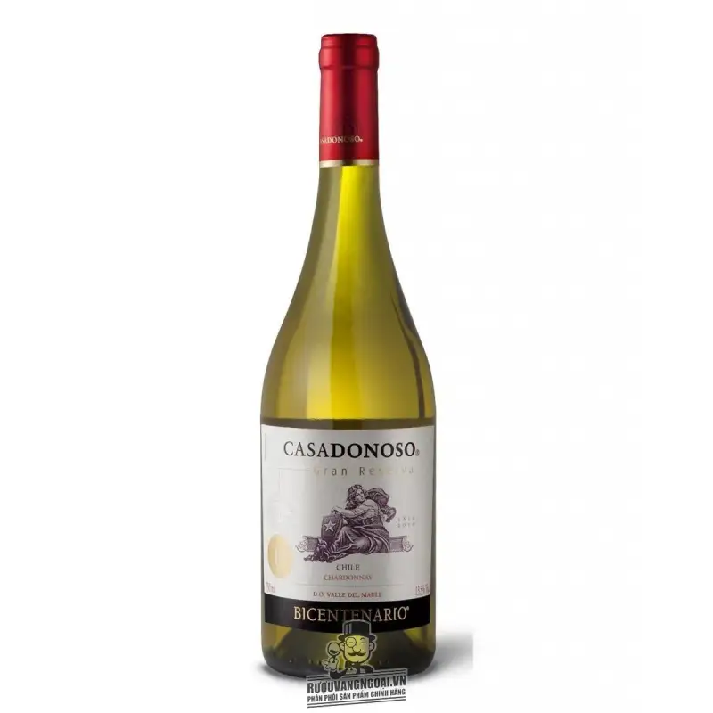 Vang Chile CASADONOSO BICENTENARIO Gran Reserva Chardonnay