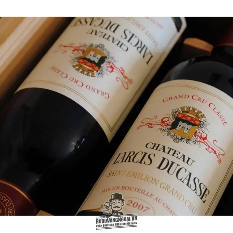 Mua vang phap chateau larcis ducasse giá rẻ tại Sài Gòn