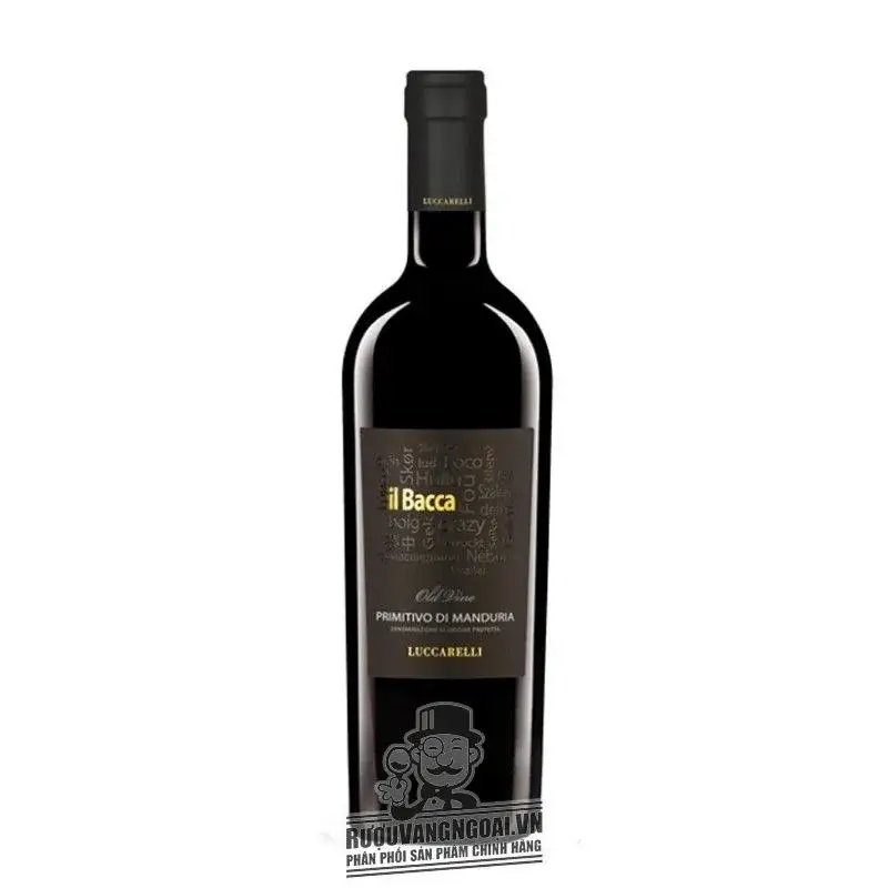 Vang Ý IL BACCA Primitivo Di Manduria
