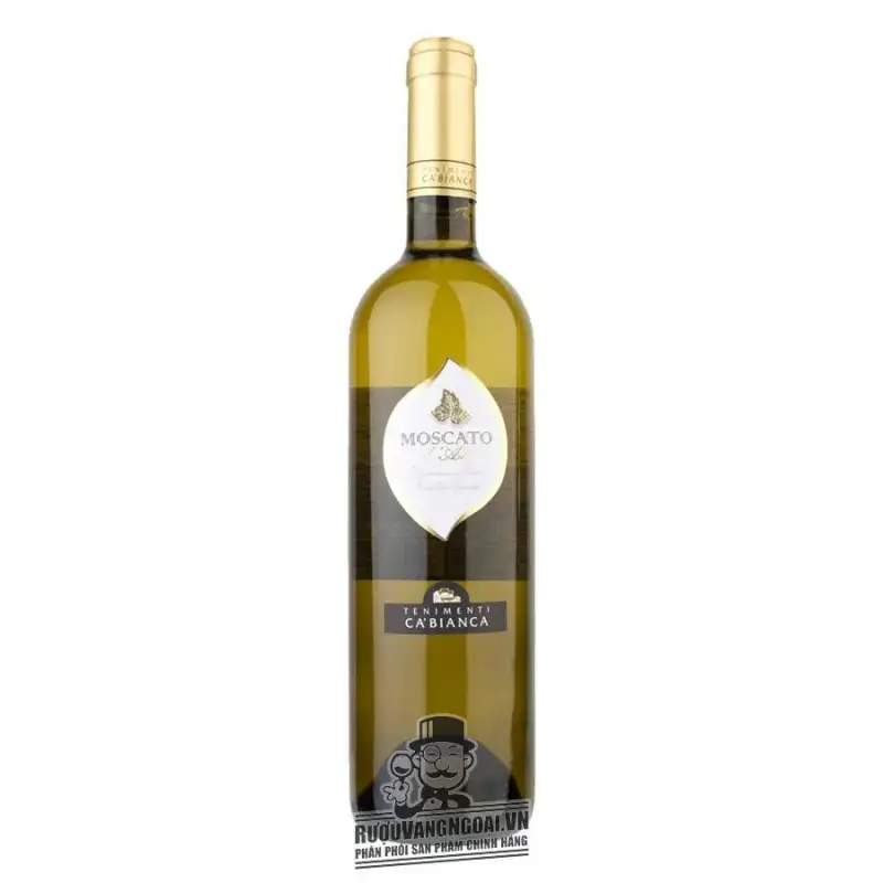 Địa chỉ bán ruou vang moscato dasti tenimenti ca bianca giá rẻ tại Hà Nội